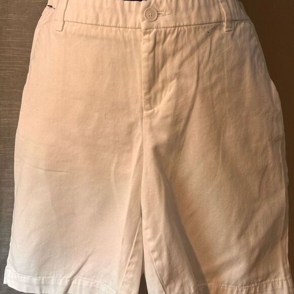 Merona White Bermudas Relaxed - Picture 2 of 4